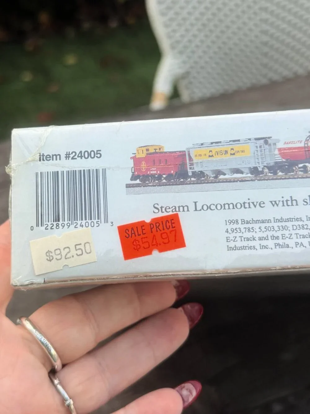 NEW Vintage 1998 Bachmann Iron Duke E-Z Track System N Scale Electric Train Set